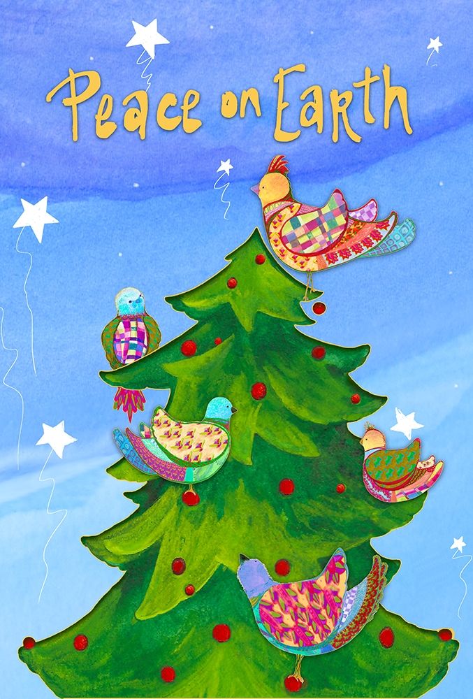 Holiday Birds art print by Diannart for $57.95 CAD