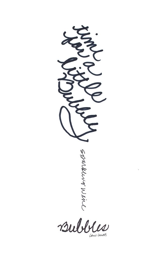 Time For A Little Bubbly art print by Lanie Loreth for $57.95 CAD