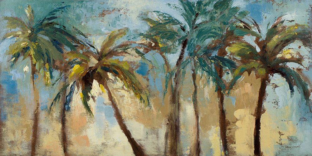Island Morning Palms art print by Lanie Loreth for $57.95 CAD