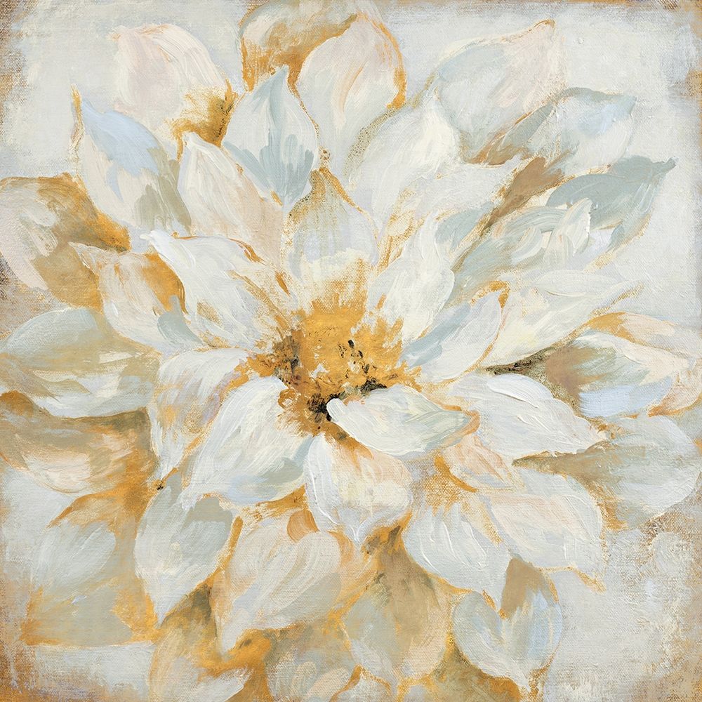 Blooming Beauty with Gold art print by Lanie Loreth for $57.95 CAD