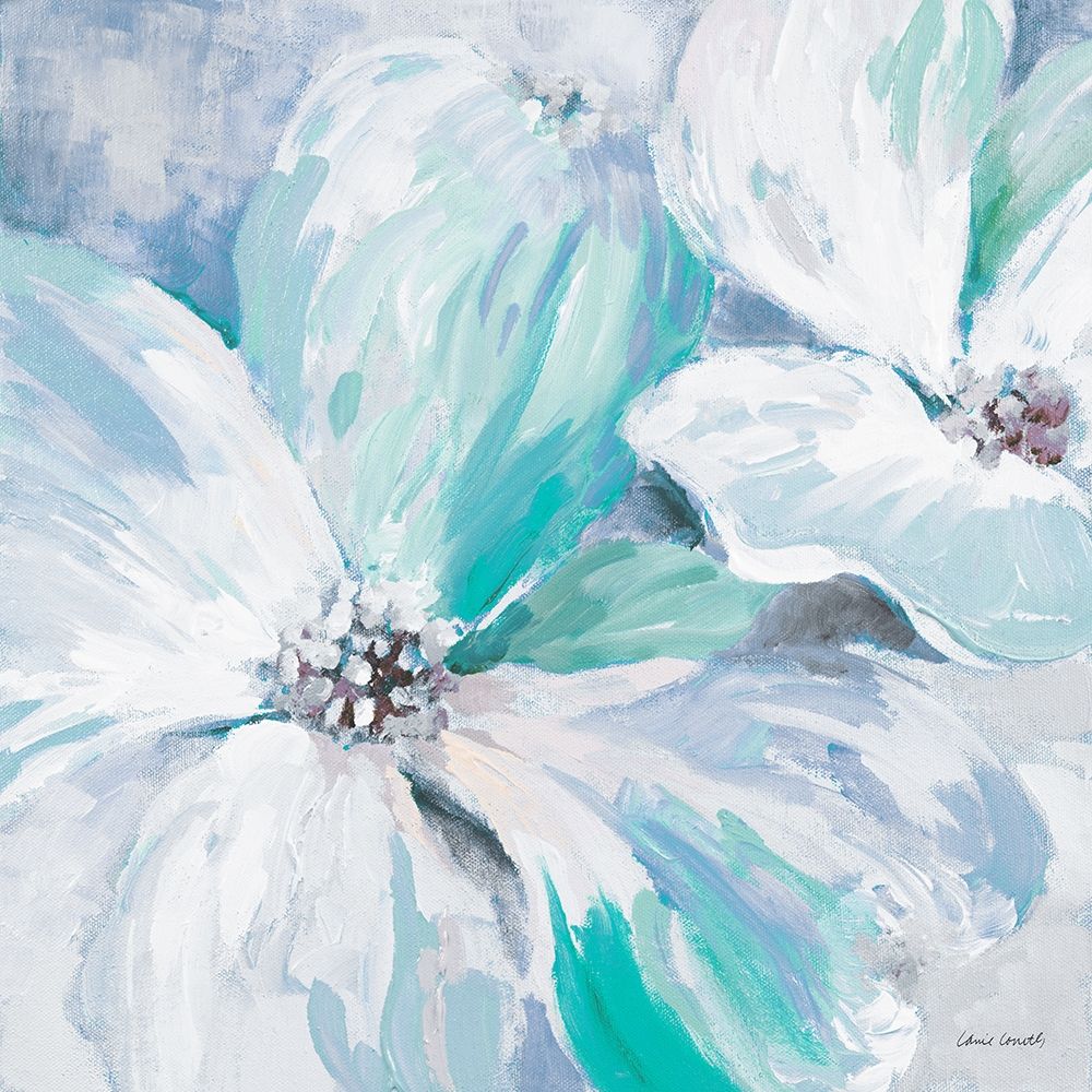 Blue Flower Song I art print by Lanie Loreth for $57.95 CAD