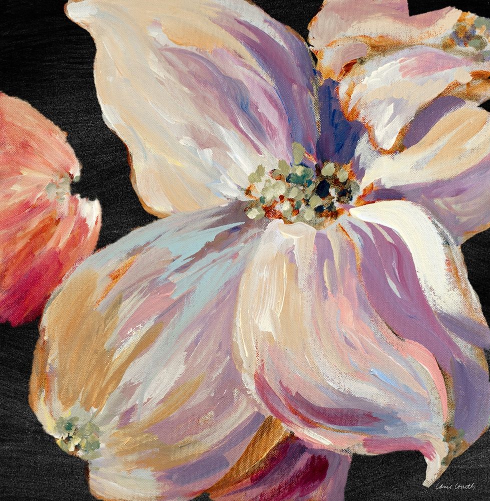 Soft Flower Song on Black II art print by Lanie Loreth for $57.95 CAD