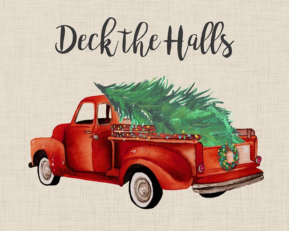 Deck The Halls art print by Elizabeth Medley for $57.95 CAD