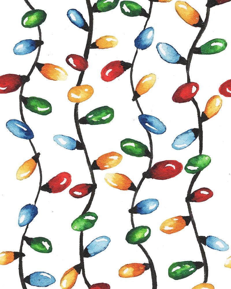 Holiday Lights art print by Elizabeth Medley for $57.95 CAD