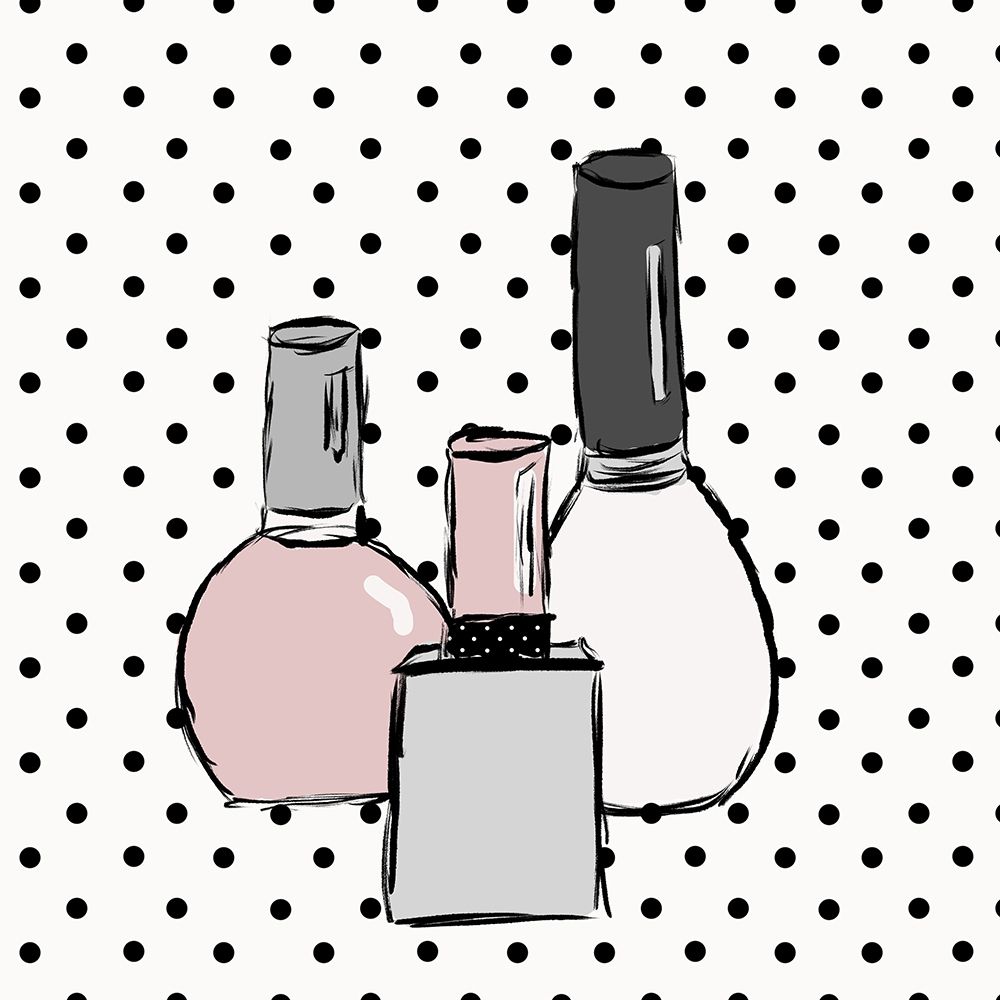 Nail Polish Dots art print by SD Graphics Studio for $57.95 CAD