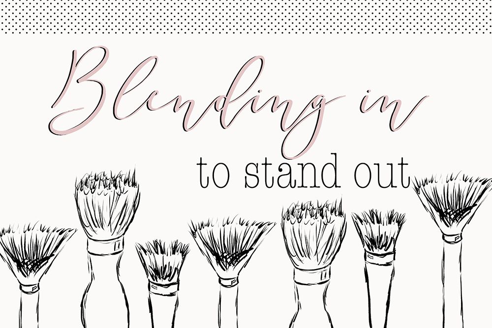 Blending In To Stand Out art print by SD Graphics Studio for $57.95 CAD