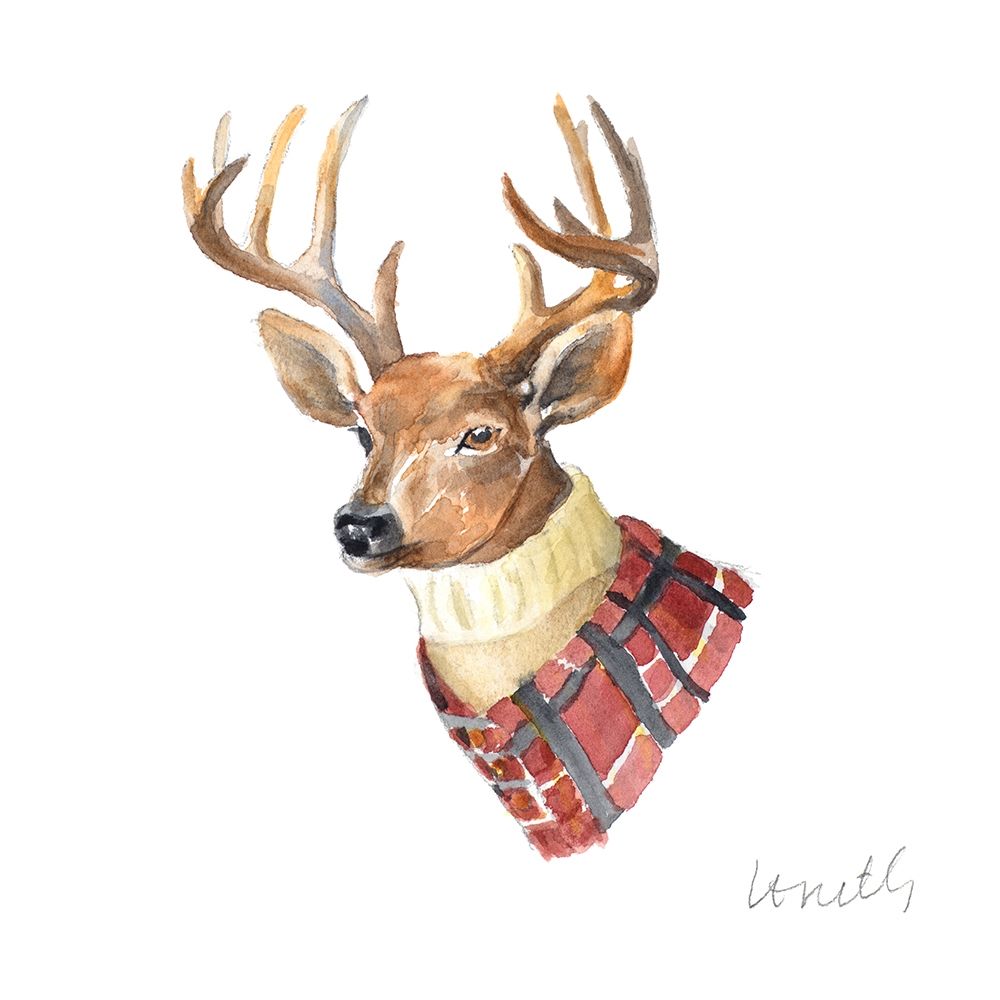 Deer Turtleneck art print by Lanie Loreth for $57.95 CAD