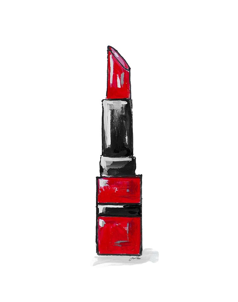 Red Lipstick I art print by Gina Ritter for $57.95 CAD