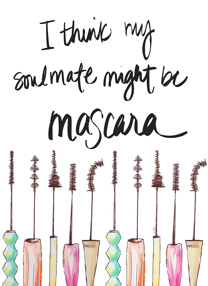 Mascara Soulmate art print by Gina Ritter for $57.95 CAD