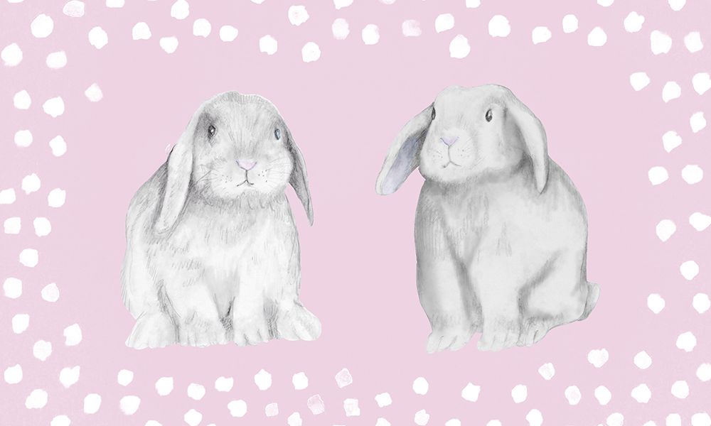 Sweet Bunnies art print by Janice Gaynor for $57.95 CAD