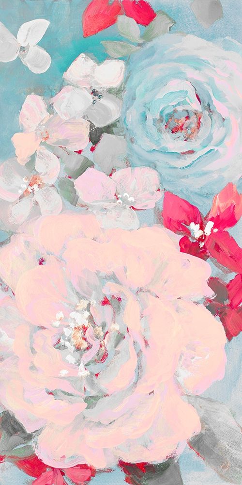 Abundant Garden Pastel I art print by Lanie Loreth for $57.95 CAD