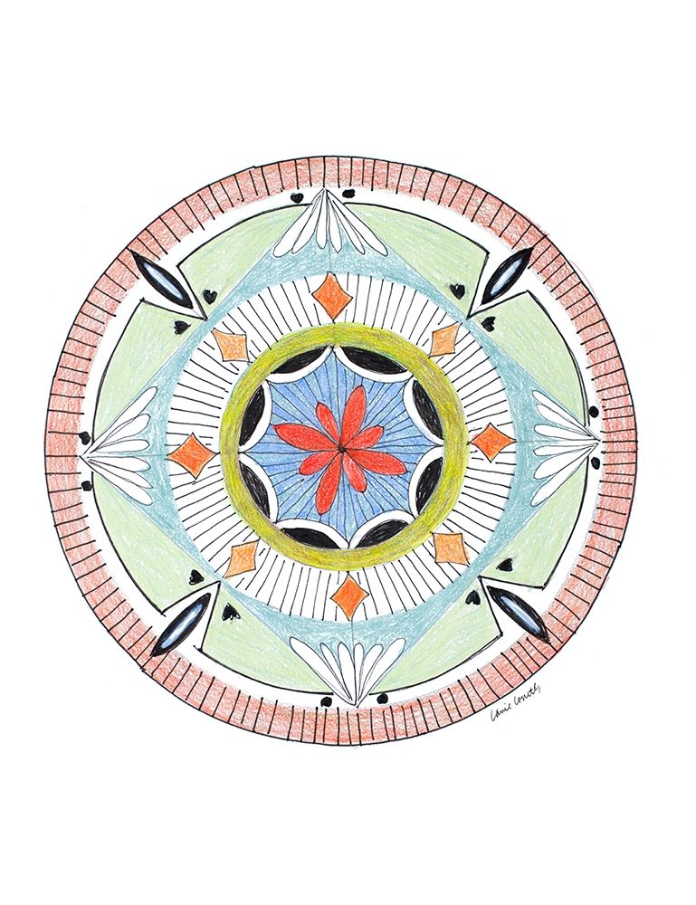 Green Mandala art print by Lanie Loreth for $57.95 CAD