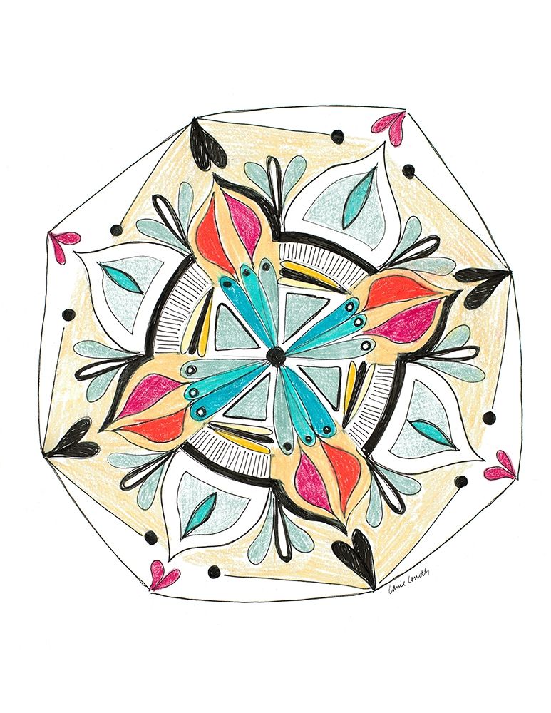 Summer Mandala art print by Lanie Loreth for $57.95 CAD