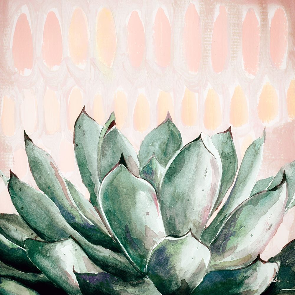 Modern Green Agave art print by Patricia Pinto for $57.95 CAD