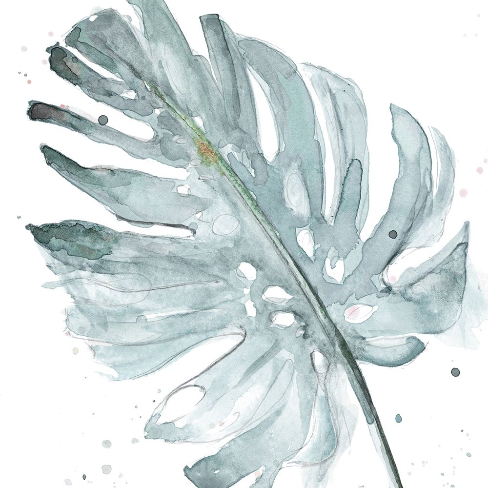 Palma Azul Square II art print by Patricia Pinto for $57.95 CAD