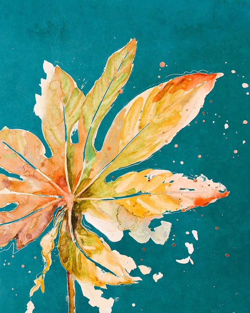 Palma Nueva on Teal art print by Patricia Pinto for $57.95 CAD