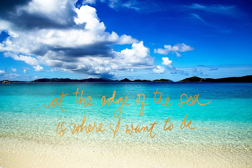 At the Edge of the Sea art print by Kathy Mansfield for $57.95 CAD