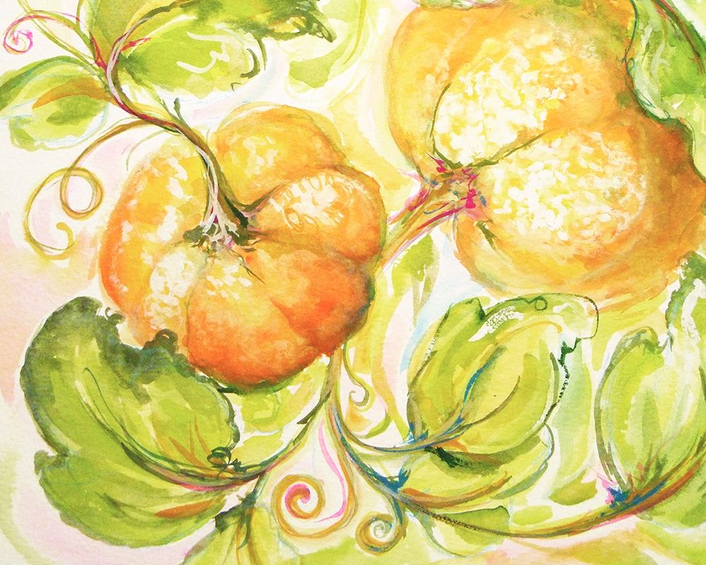 Fall Garden II art print by Diannart for $57.95 CAD