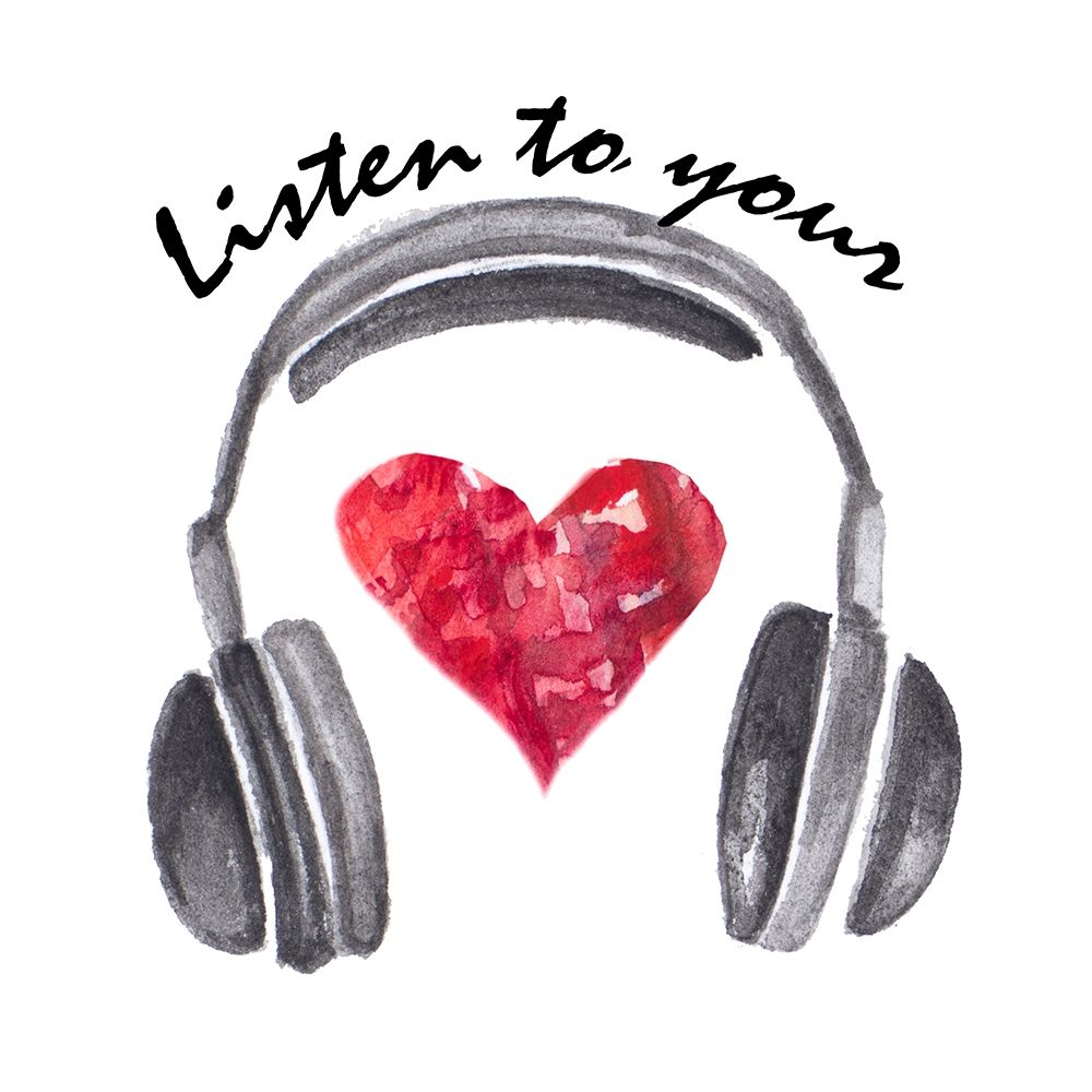 Listen To Your Heart art print by Lanie Loreth for $57.95 CAD