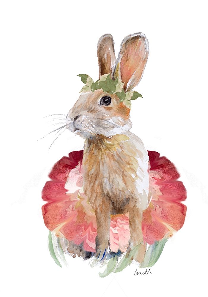 Ballet Bunny I art print by Lanie Loreth for $57.95 CAD