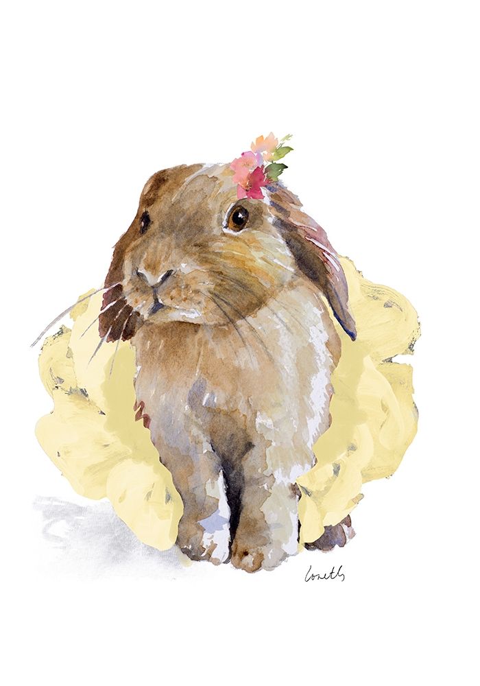 Ballet Bunny II art print by Lanie Loreth for $57.95 CAD
