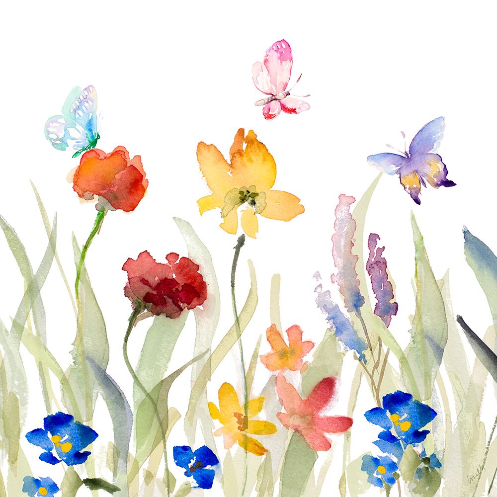 Wildflower Garden art print by Lanie Loreth for $57.95 CAD