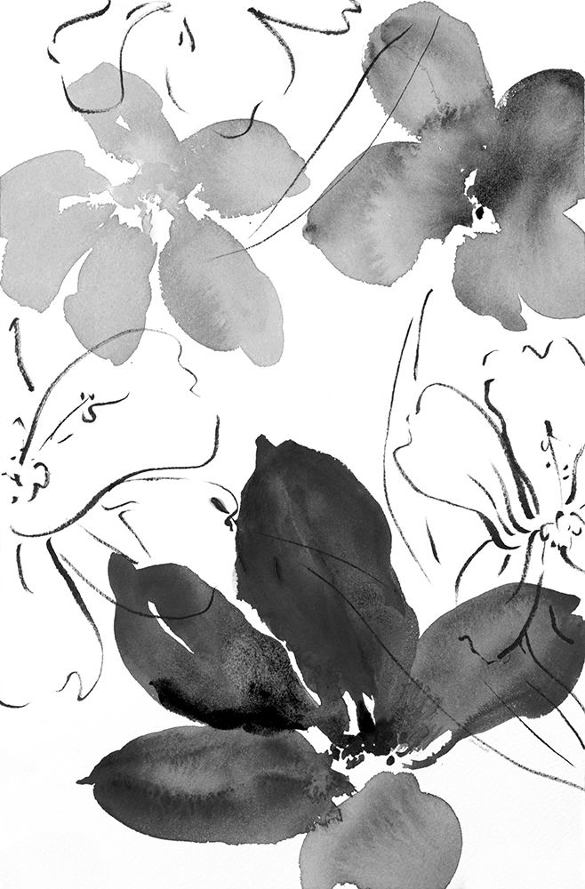 Into Summer Black And White II art print by Lanie Loreth for $57.95 CAD