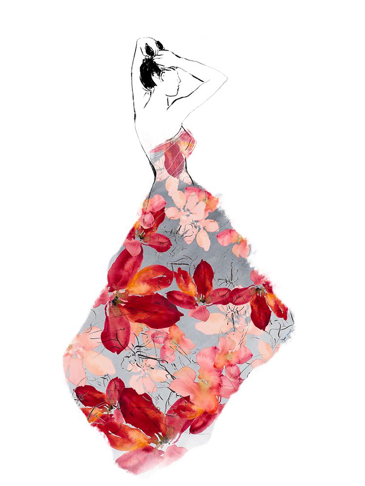 Getting Ballroom Ready Floral art print by Lanie Loreth for $57.95 CAD