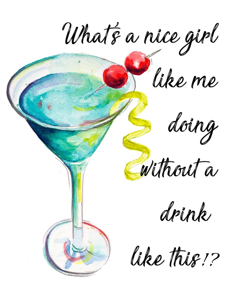 Drink Up art print by Patricia Pinto for $57.95 CAD