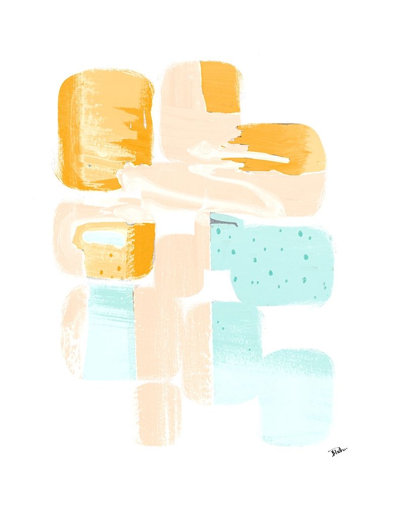 Little 70s Dots I art print by Patricia Pinto for $57.95 CAD
