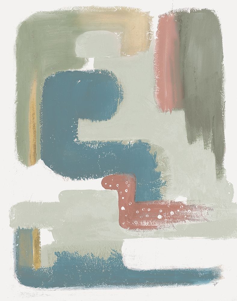 Maroon Bird Abstract art print by Patricia Pinto for $57.95 CAD