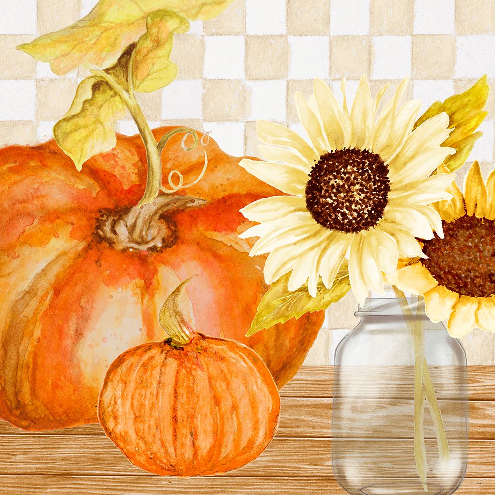 Sunny Harvest II art print by Janice Gaynor for $57.95 CAD