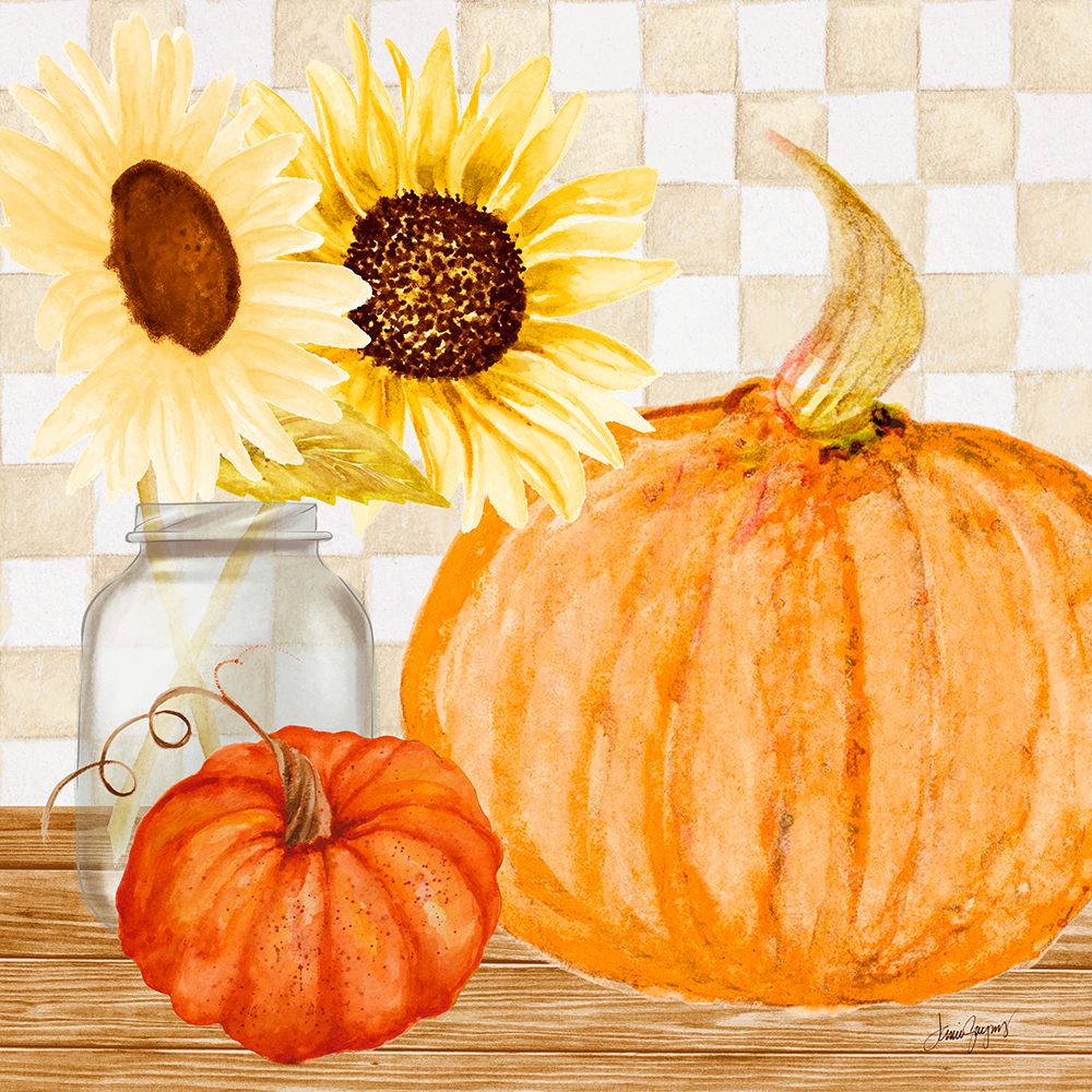 Sunny Harvest III art print by Janice Gaynor for $57.95 CAD