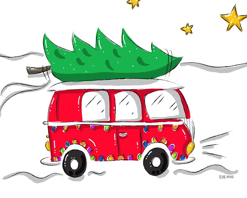 The Tree Van art print by Deidre Mosher for $57.95 CAD