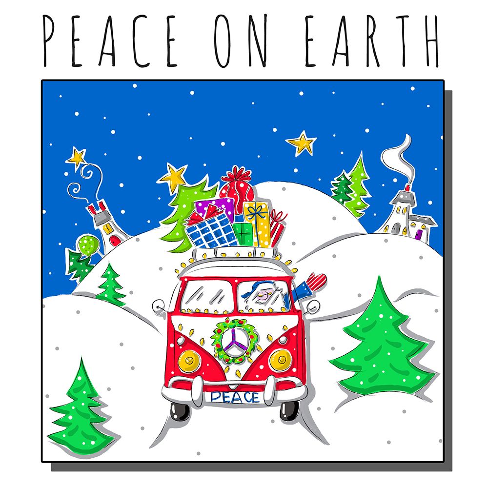 The Peace Van art print by Deidre Mosher for $57.95 CAD