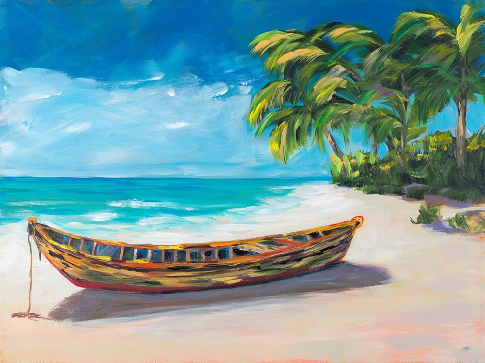 Lost Island I art print by Julie DeRice for $57.95 CAD