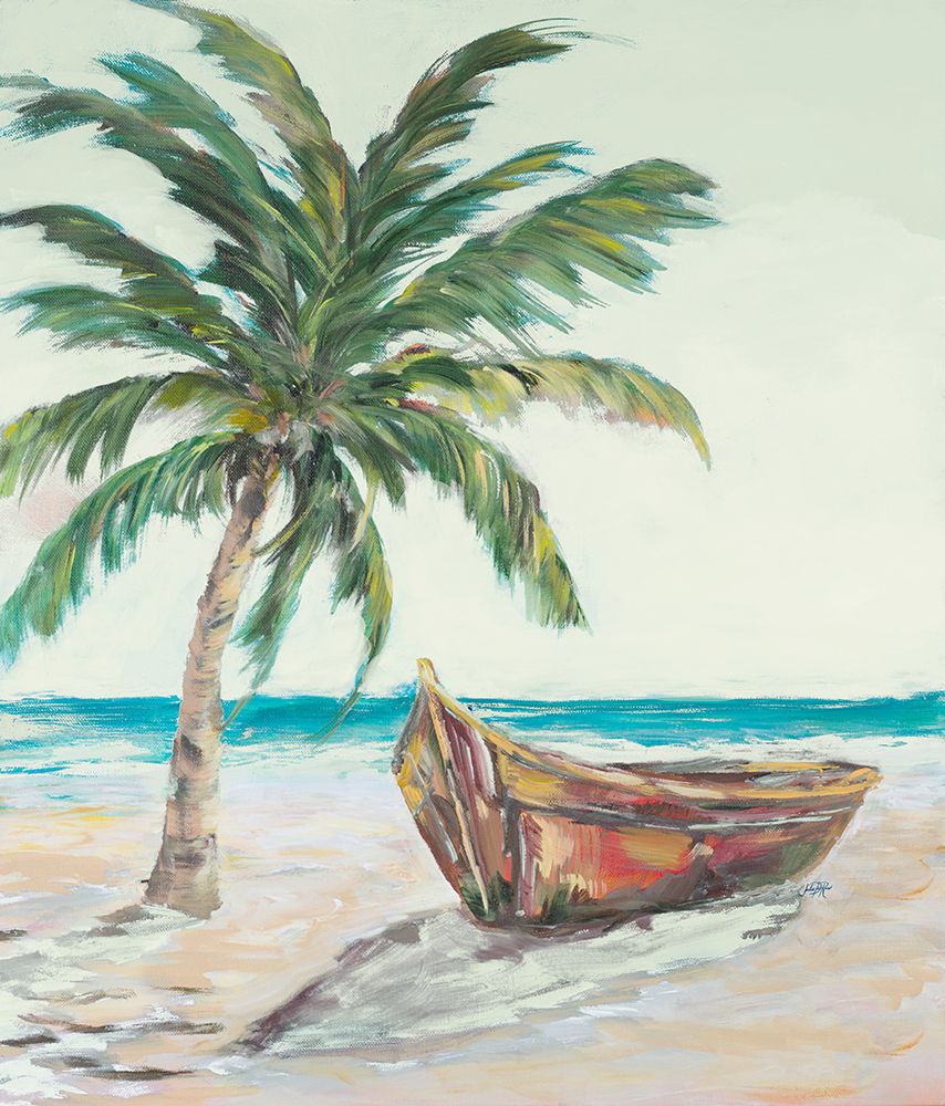 Lost Island At Sunrise art print by Julie DeRice for $57.95 CAD