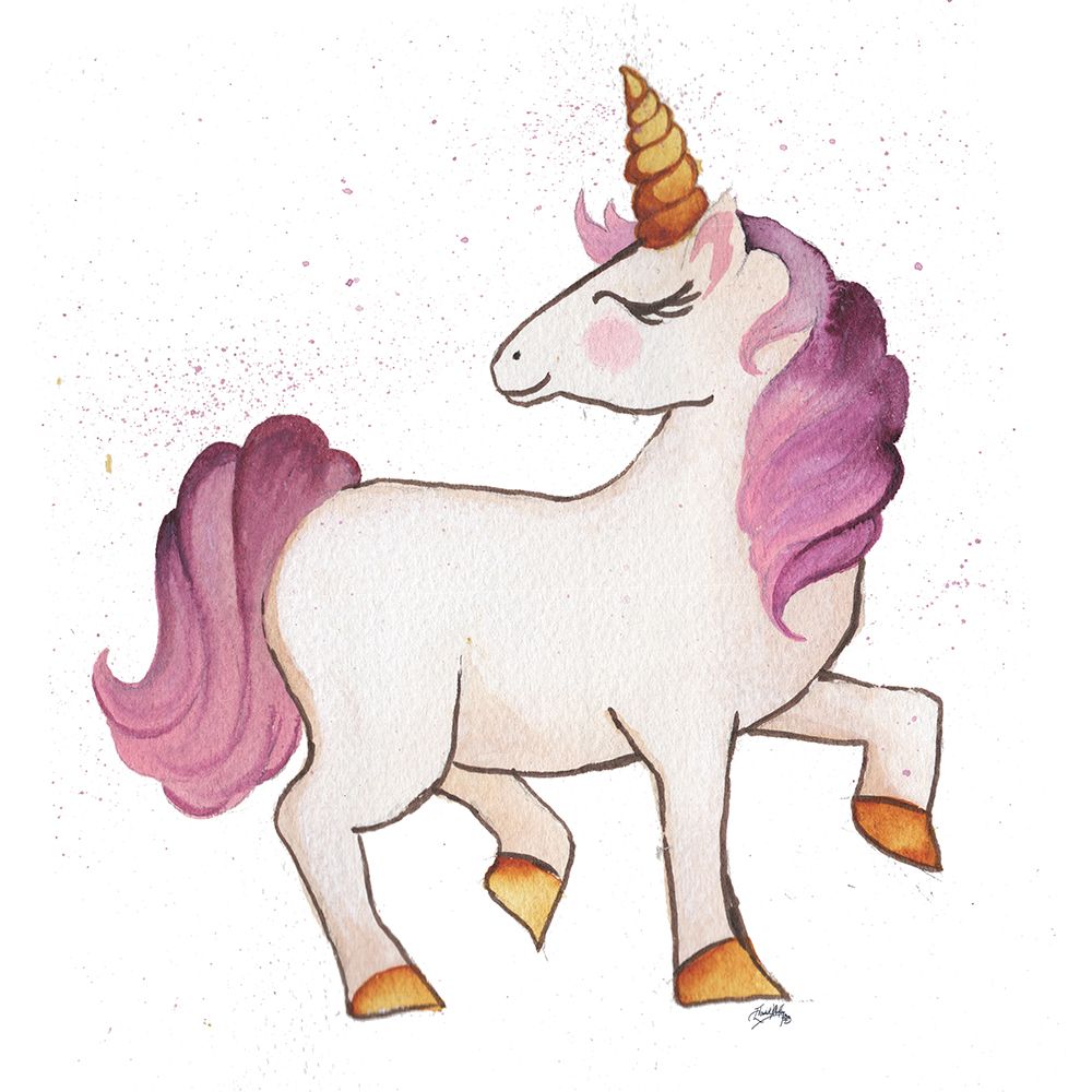 Unicorn Love art print by Elizabeth Medley for $57.95 CAD