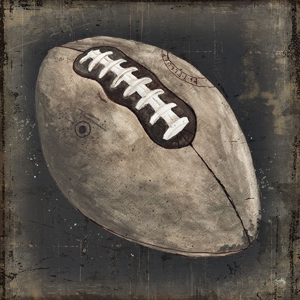 Old School Football art print by Elizabeth Medley for $57.95 CAD