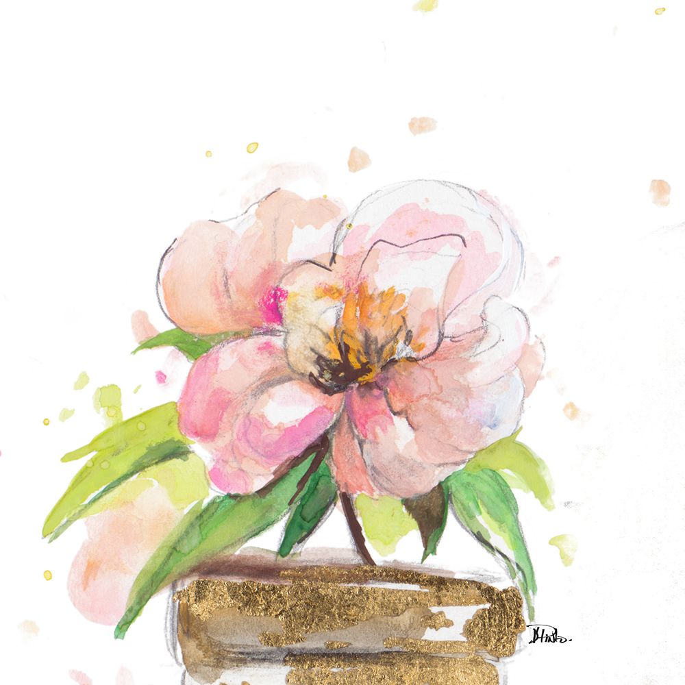 Lilac Touch I art print by Patricia Pinto for $57.95 CAD