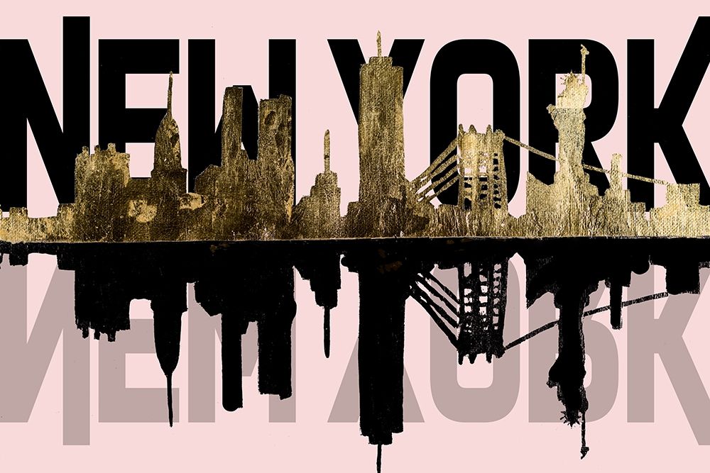 Pink, NY art print by Patricia Pinto for $57.95 CAD