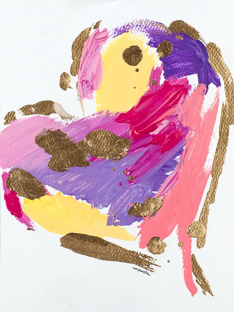 Heart Full of Love I art print by L. Hewitt for $57.95 CAD