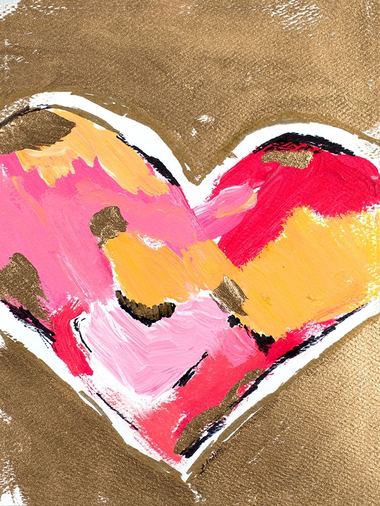 Heart Full of Love II art print by L. Hewitt for $57.95 CAD