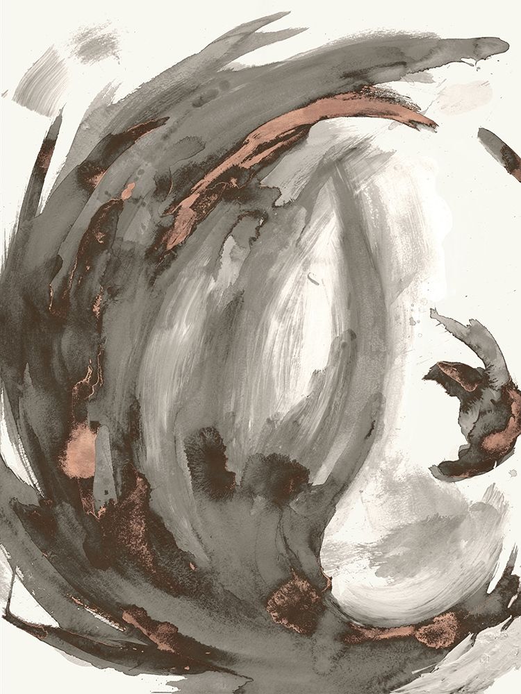 Muted Swirl II art print by L. Hewitt for $57.95 CAD