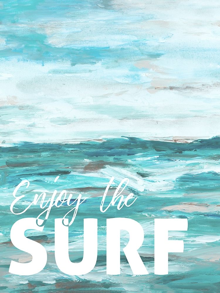 Enjoy The Surf art print by L. Hewitt for $57.95 CAD
