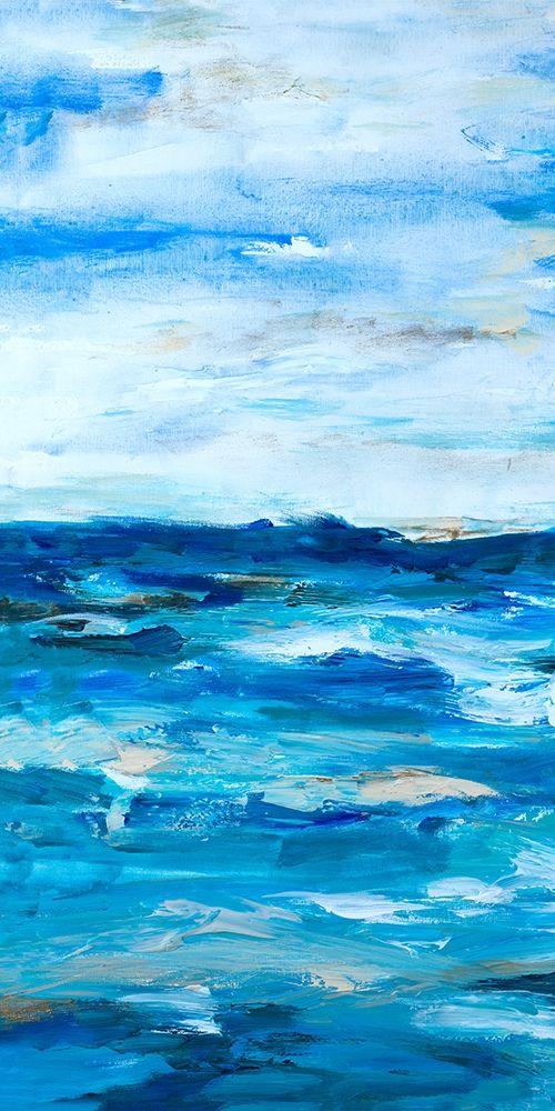 Ocean Mind Panel I art print by L. Hewitt for $57.95 CAD