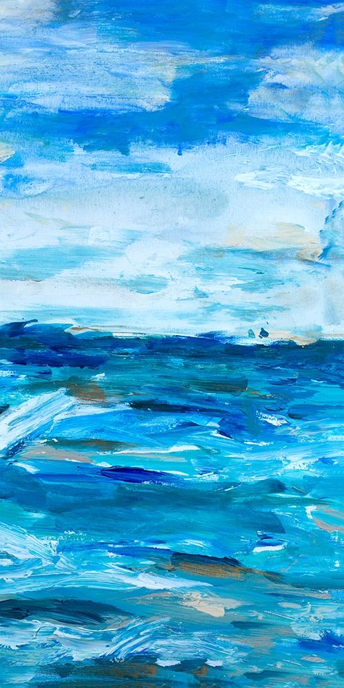 Ocean Mind Panel II art print by L. Hewitt for $57.95 CAD