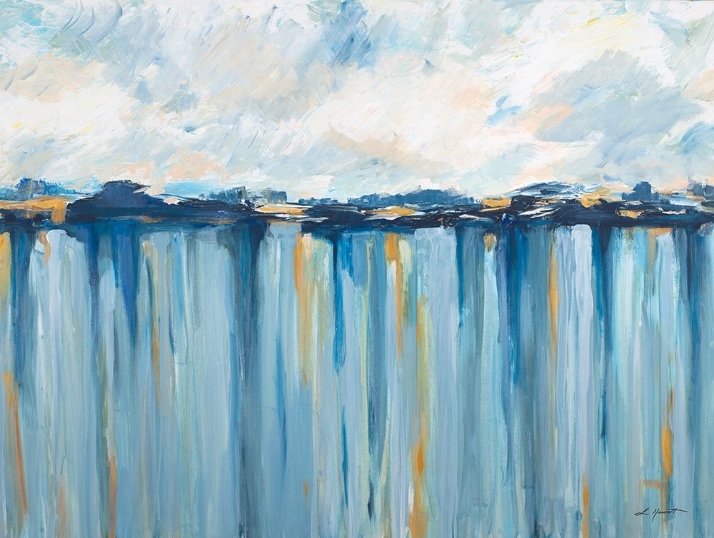 Ocean Blues art print by L. Hewitt for $57.95 CAD