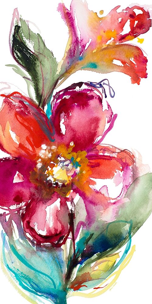 Happy Blooms I art print by Lanie Loreth for $57.95 CAD