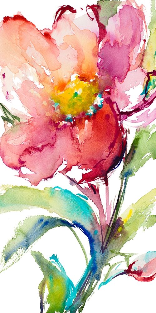 Happy Blooms II art print by Lanie Loreth for $57.95 CAD